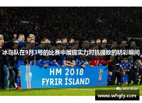 冰岛队在9月3号的比赛中展现实力对抗强敌的精彩瞬间